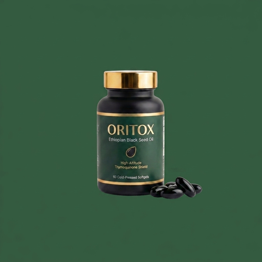 Oritox — Ethiopian Black Seed Oil Softgels | High-Altitude Thymoquinone Shield™
